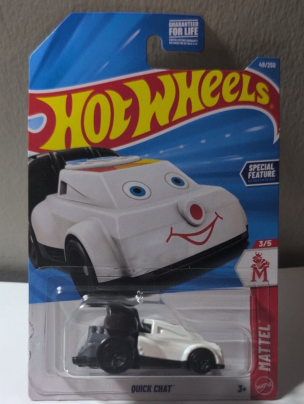 Hot Wheels Quick Chat White Black Phone HW Mattel NEW Ships Secure In Box